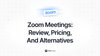 Feta guide on review, pricing and alternatives of Zoom meetings