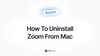 Feta guide on how to uninstall Zoom from Mac