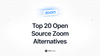 Feta guide on Top 20 open source Zoom alternatives